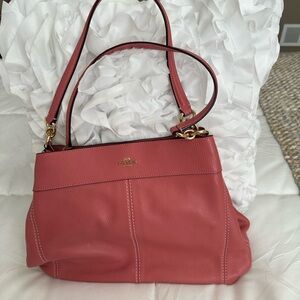Coach Pink Leather Women's Bag
